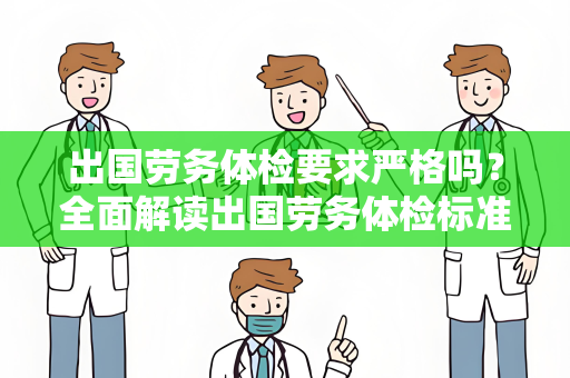 出国劳务体检要求严格吗？全面解读出国劳务体检标准