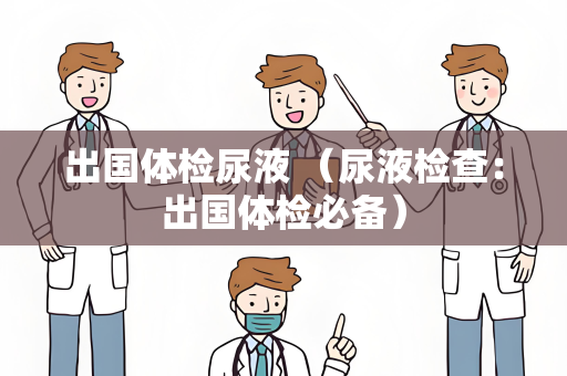 出国体检尿液 （尿液检查：出国体检必备）