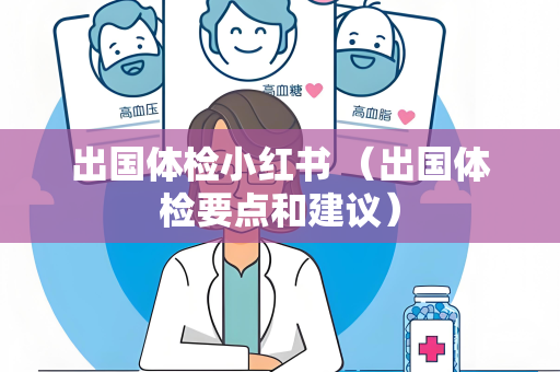 出国体检小红书 （出国体检要点和建议）