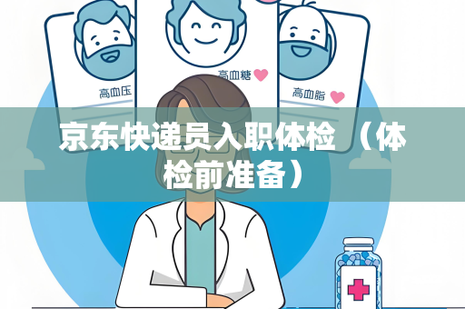 京东快递员入职体检 （体检前准备）