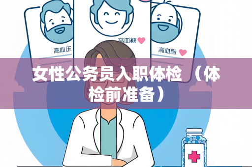 女性公务员入职体检 （体检前准备）