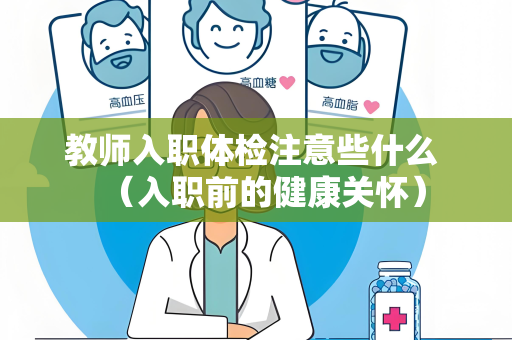 教师入职体检注意些什么 （入职前的健康关怀）
