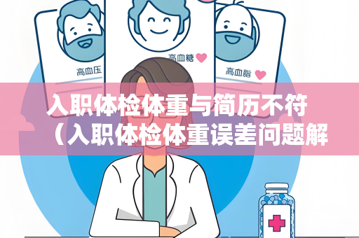 入职体检体重与简历不符 （入职体检体重误差问题解析）