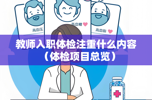 教师入职体检注重什么内容 （体检项目总览）