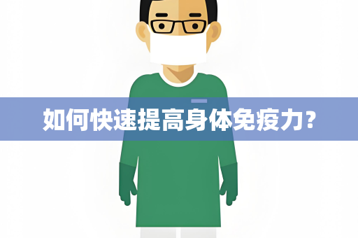 如何快速提高身体免疫力？