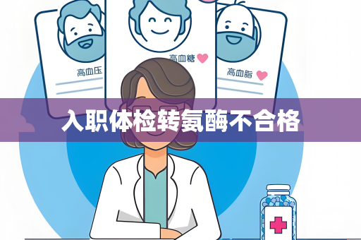 入职体检转氨酶不合格