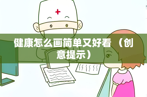 健康怎么画简单又好看 （创意提示）