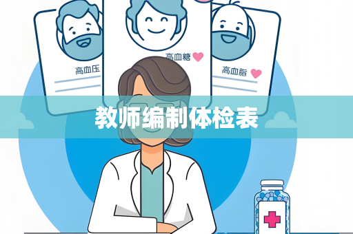 教师编制体检表