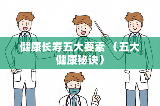健康长寿五大要素 （五大健康秘诀）