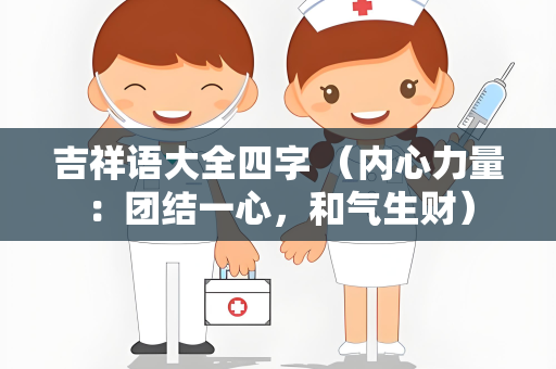吉祥语大全四字 （内心力量：团结一心，和气生财）