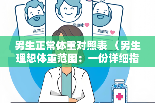 男生正常体重对照表 （男生理想体重范围：一份详细指南）