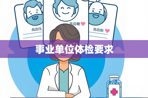 事业单位体检要求