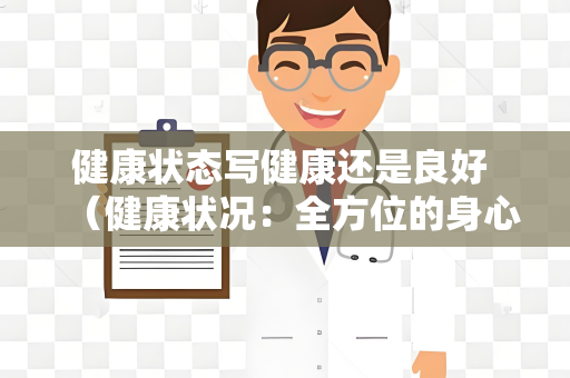 健康状态写健康还是良好 （健康状况：全方位的身心健康）
