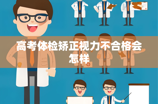高考体检矫正视力不合格会怎样
