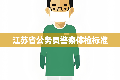 江苏省公务员警察体检标准