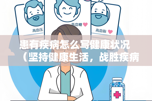 患有疾病怎么写健康状况 （坚持健康生活，战胜疾病）
