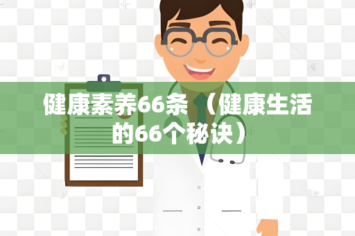 健康素养66条 （健康生活的66个秘诀）