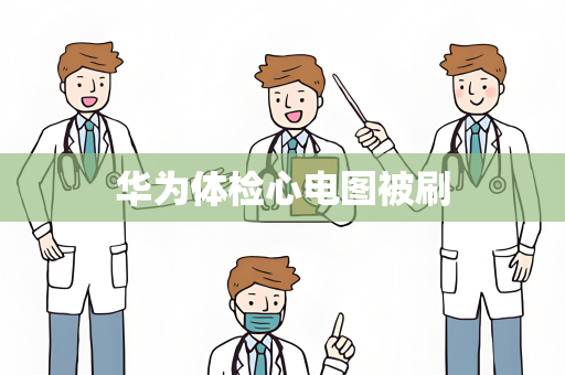 华为体检心电图被刷