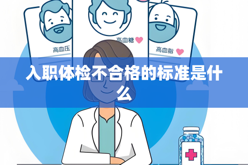 入职体检不合格的标准是什么