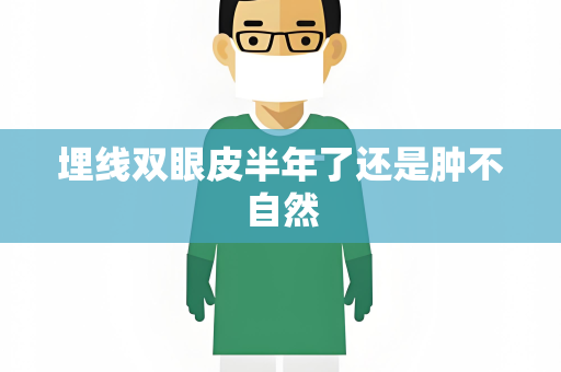 埋线双眼皮半年了还是肿不自然