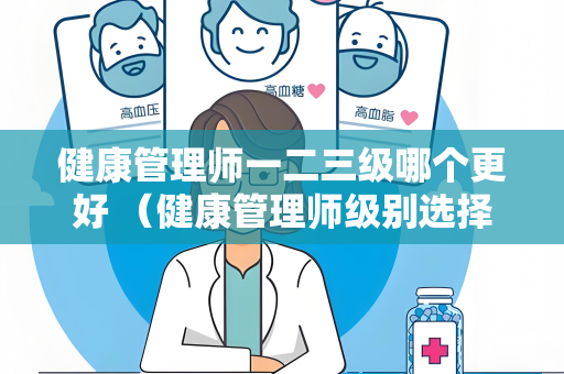 健康管理师一二三级哪个更好 （健康管理师级别选择攻略）