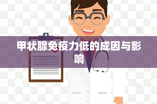 甲状腺免疫力低的成因与影响