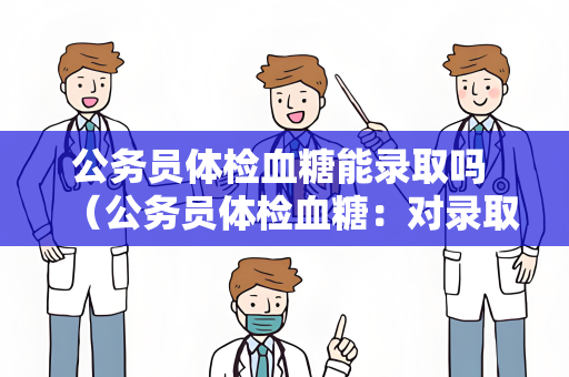 公务员体检血糖能录取吗 （公务员体检血糖：对录取结果的影响）