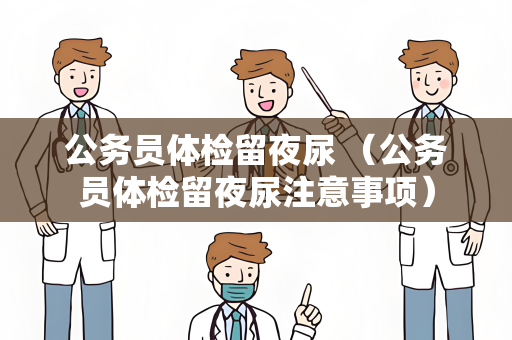 公务员体检留夜尿 （公务员体检留夜尿注意事项）
