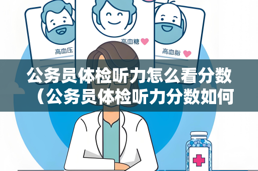 公务员体检听力怎么看分数 （公务员体检听力分数如何评判？）