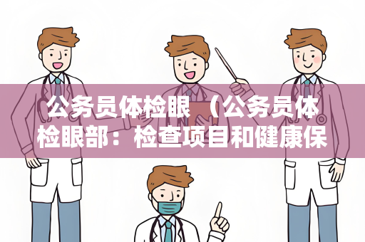 公务员体检眼 （公务员体检眼部：检查项目和健康保护）