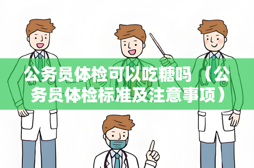 公务员体检可以吃糖吗 （公务员体检标准及注意事项）