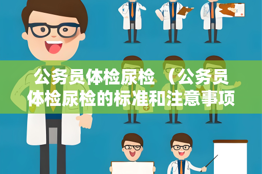 公务员体检尿检 （公务员体检尿检的标准和注意事项）