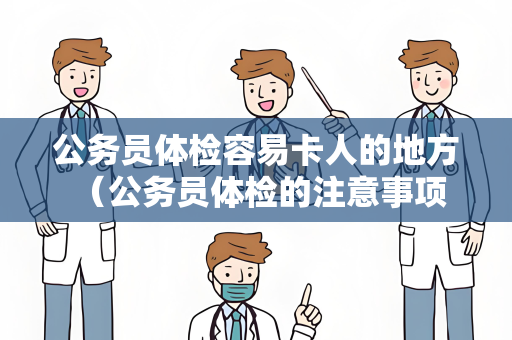 公务员体检容易卡人的地方 （公务员体检的注意事项）