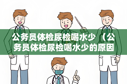 公务员体检尿检喝水少 （公务员体检尿检喝水少的原因及解决）