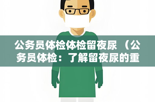 公务员体检体检留夜尿 （公务员体检：了解留夜尿的重要性）