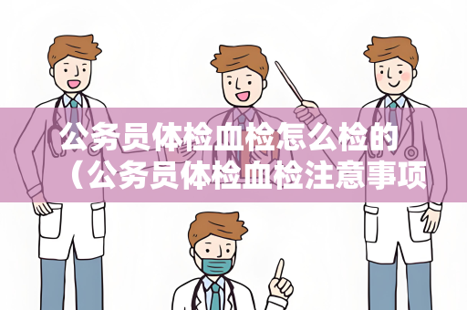 公务员体检血检怎么检的 （公务员体检血检注意事项及项目解析）