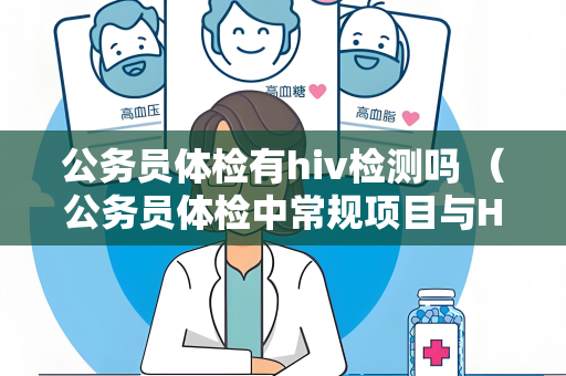 公务员体检有hiv检测吗 （公务员体检中常规项目与HIV检测无关）