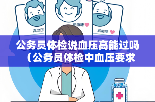 公务员体检说血压高能过吗 （公务员体检中血压要求及应对措施）