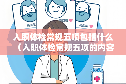 入职体检常规五项包括什么 （入职体检常规五项的内容）