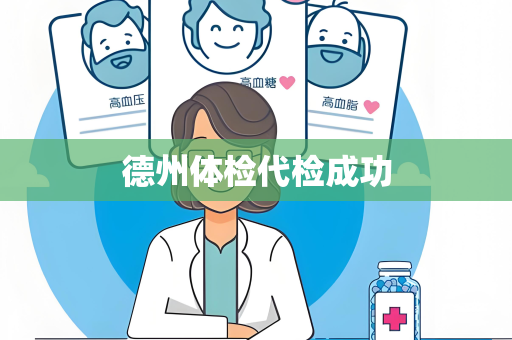 德州体检代检成功