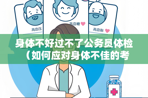 身体不好过不了公务员体检 （如何应对身体不佳的考生在公务员体检中的）