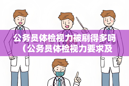 公务员体检视力被刷得多吗 （公务员体检视力要求及应对措施）