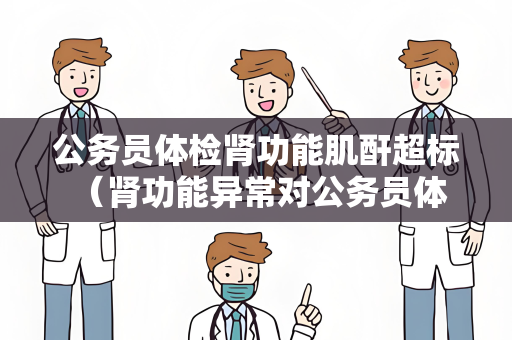 公务员体检肾功能肌酐超标 （肾功能异常对公务员体检的影响及应对措）