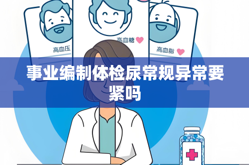 事业编制体检尿常规异常要紧吗