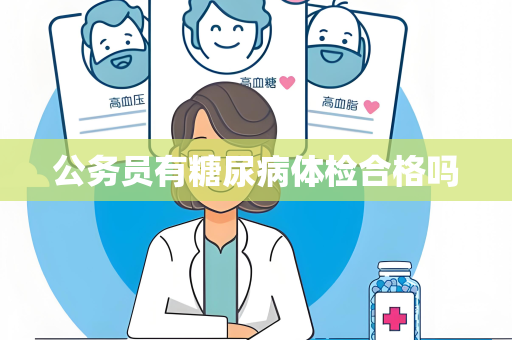 公务员有糖尿病体检合格吗