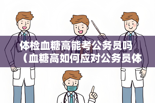 体检血糖高能考公务员吗 （血糖高如何应对公务员体检）