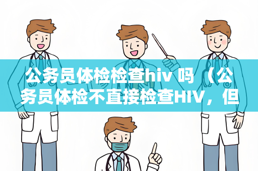 公务员体检检查hiv 吗 （公务员体检不直接检查HIV，但相关指标可能间接）