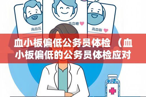 血小板偏低公务员体检 （血小板偏低的公务员体检应对措施）