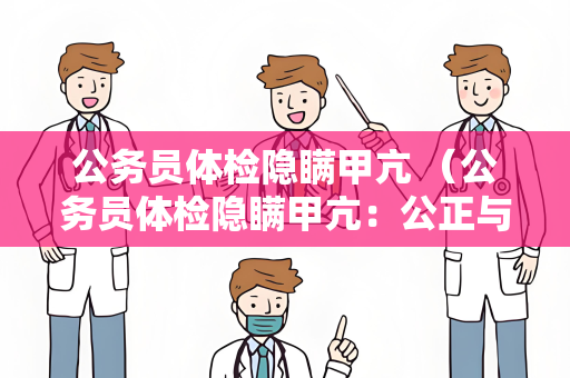 公务员体检隐瞒甲亢 （公务员体检隐瞒甲亢：公正与公平）