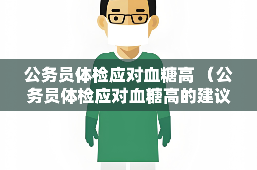公务员体检应对血糖高 （公务员体检应对血糖高的建议）